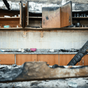 assess structural damage after fire