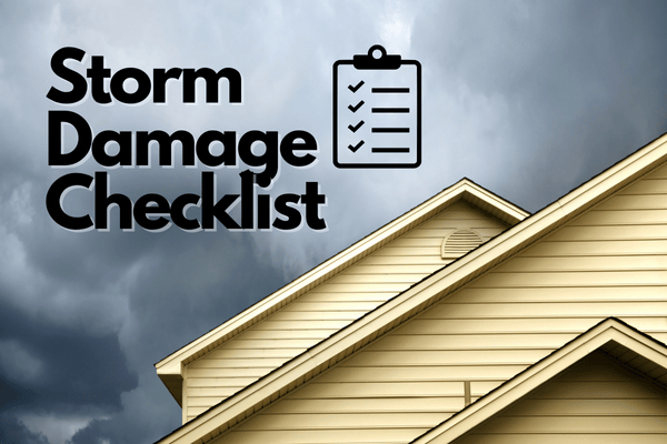 storm damage checklist