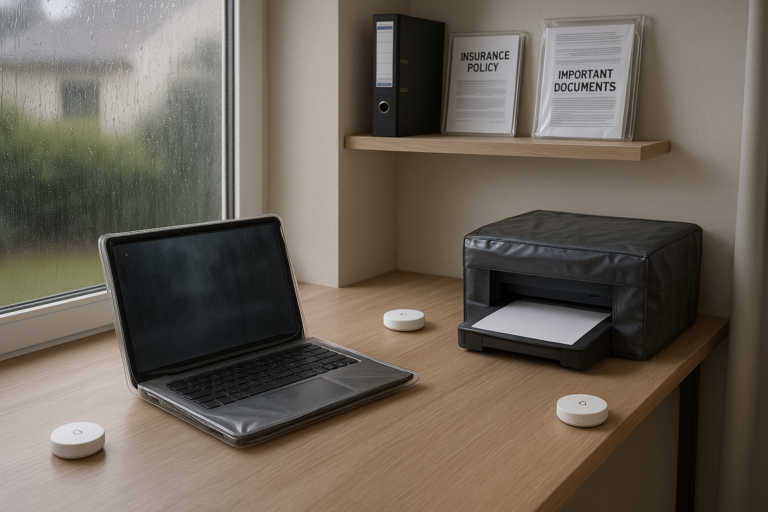 Protect Home Office Gear from Water Damage Fast