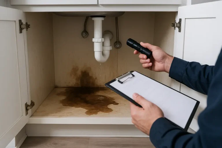 Concealed Plumbing Leak Cabinet Verdict